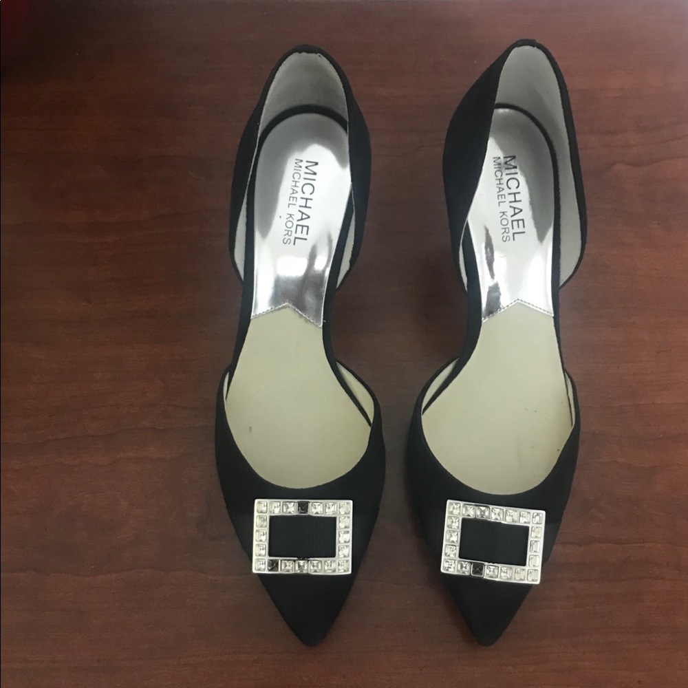 Michael Kors After Five Satin-Like Pumps